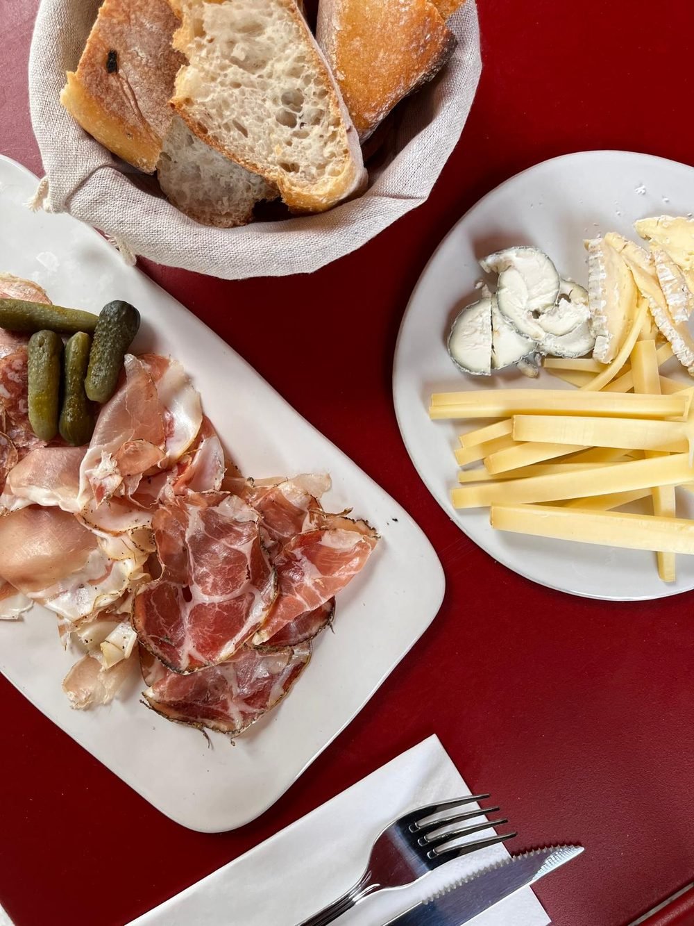 Publication Instagram du menu de la semaine du restaurant Le Premier à Vincennes